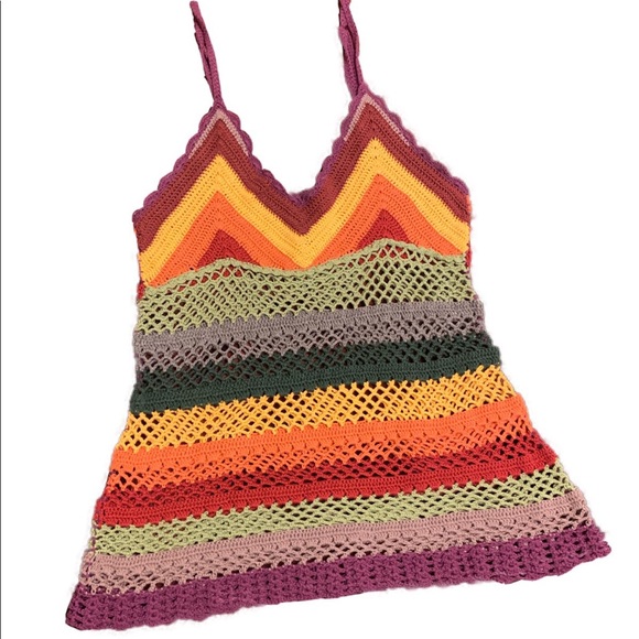 Forever 21 Tops - Crocheted Tank Top
